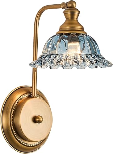 Luz de tocador (gris azul, 1 luz)