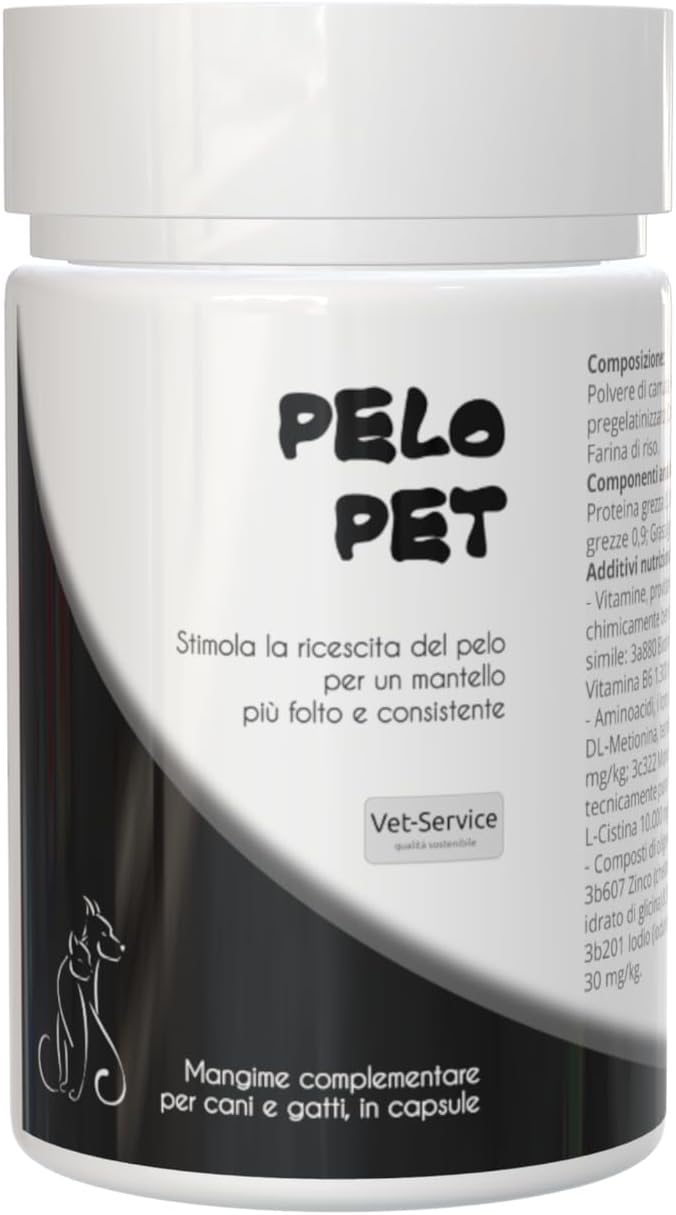 Vet-Service Pelo-Pet 100 Capsule Biotina Pelo Cani