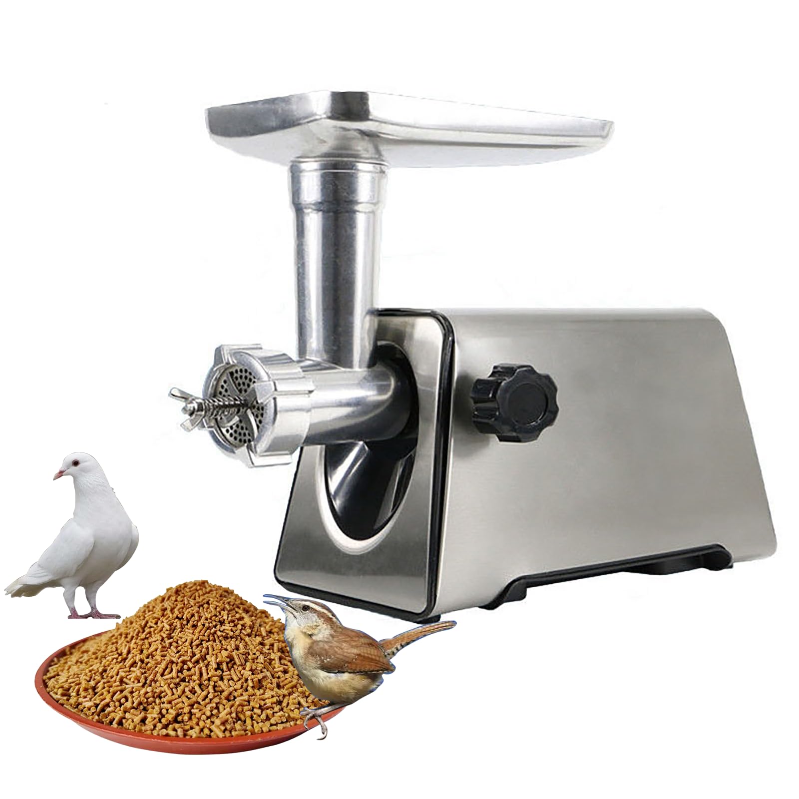 ペレットマシーン新品作動品 Amazon.co.jp: Maisutseb 家庭用電動動物飼料食品ペレットマシン 220V