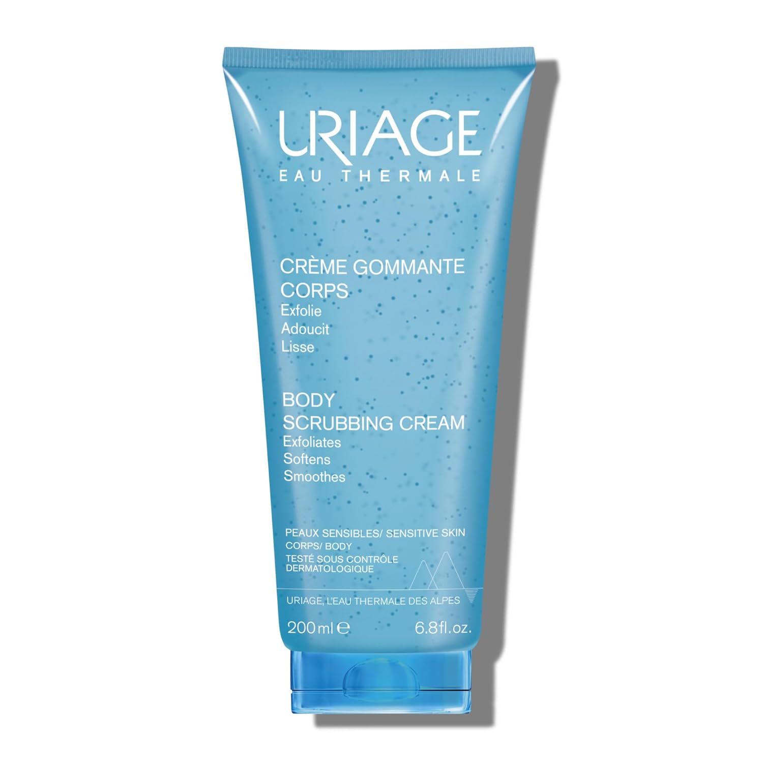 URIAGE Body Scrubbing Cream | Body Scrub & Exfoliator, Softens & Smoothes, Gently Removes Dead Cells, Creamy Texture, 200 mL/ 6.76 Oz