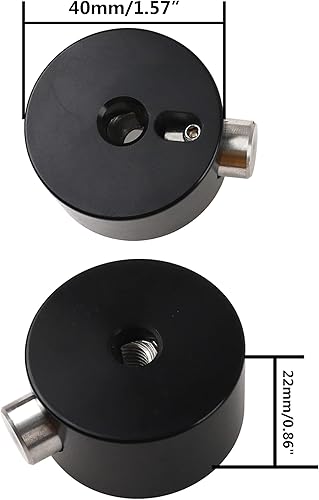 Vista 18 de Tuerca de aleación de aluminio compatible con piezas de instrumentos de percusión (dorado)