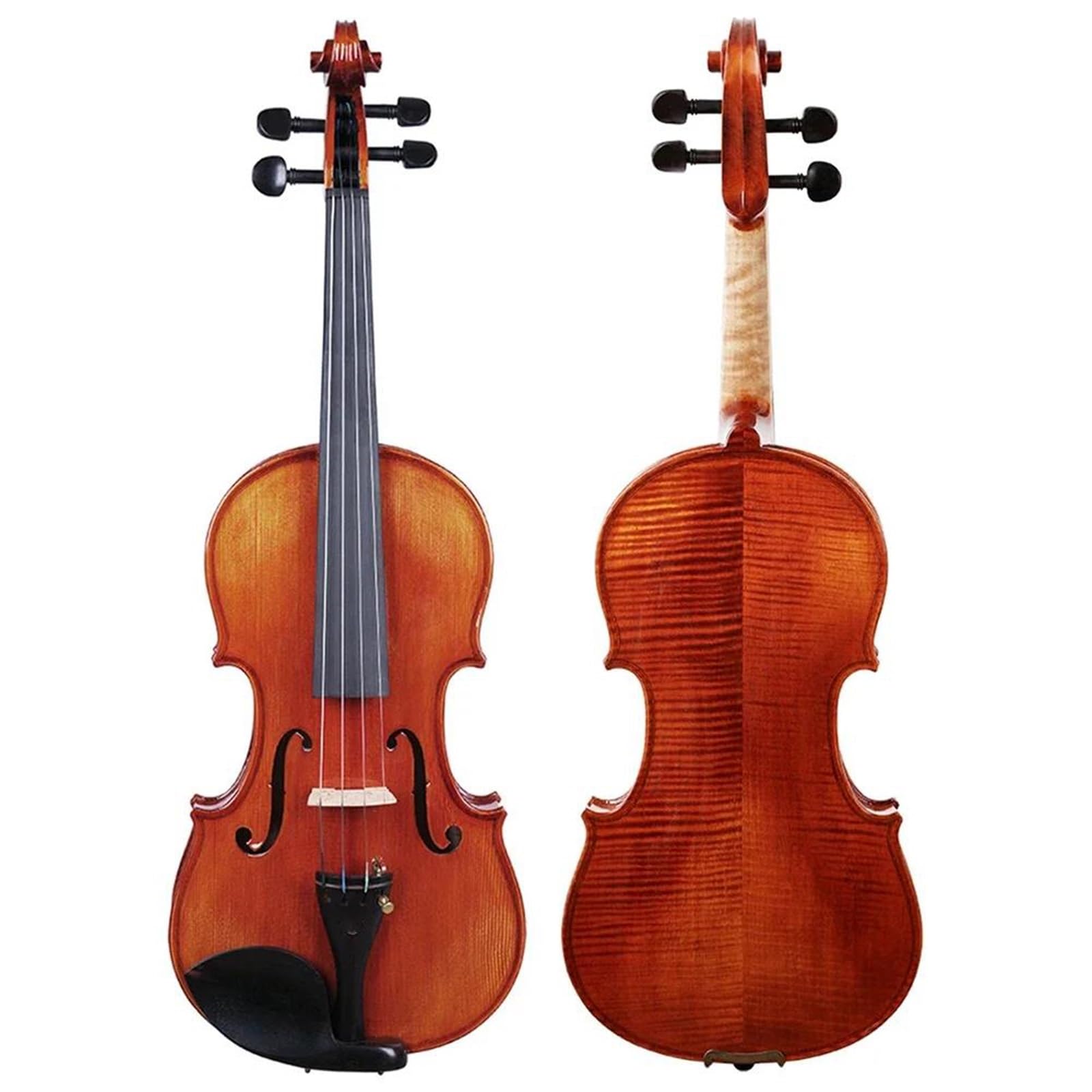 Kit Di Violino Professionale Violino Acustico In Legno Massello 4/4 Con Custodia Arco In Abete Violino Strumento Musicale Per Principianti