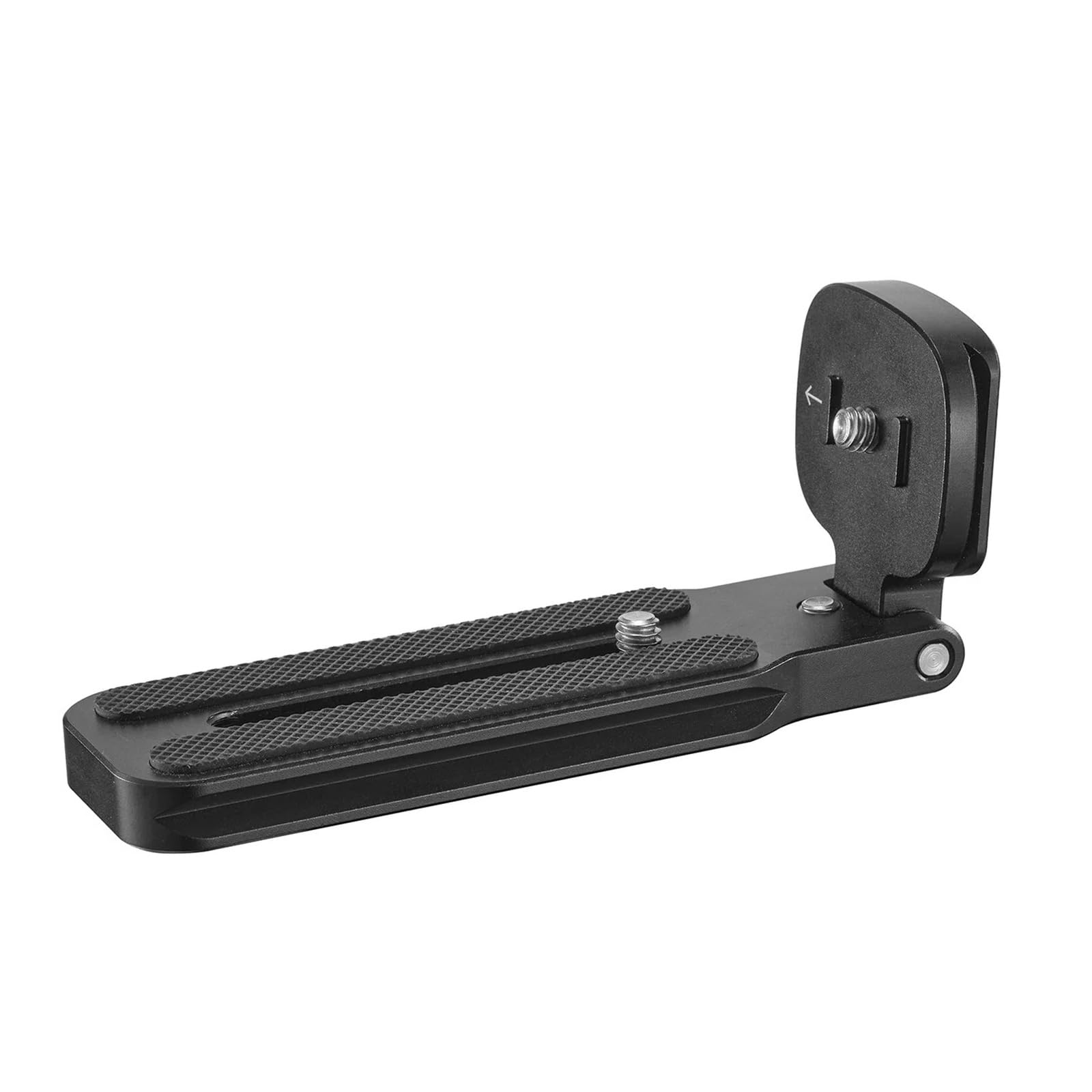 Placa de descarga universal con tornillo doble de 1/4 de pulgada para soporte de sistema de montaje AcraTripod, soporte de aluminio para estudio