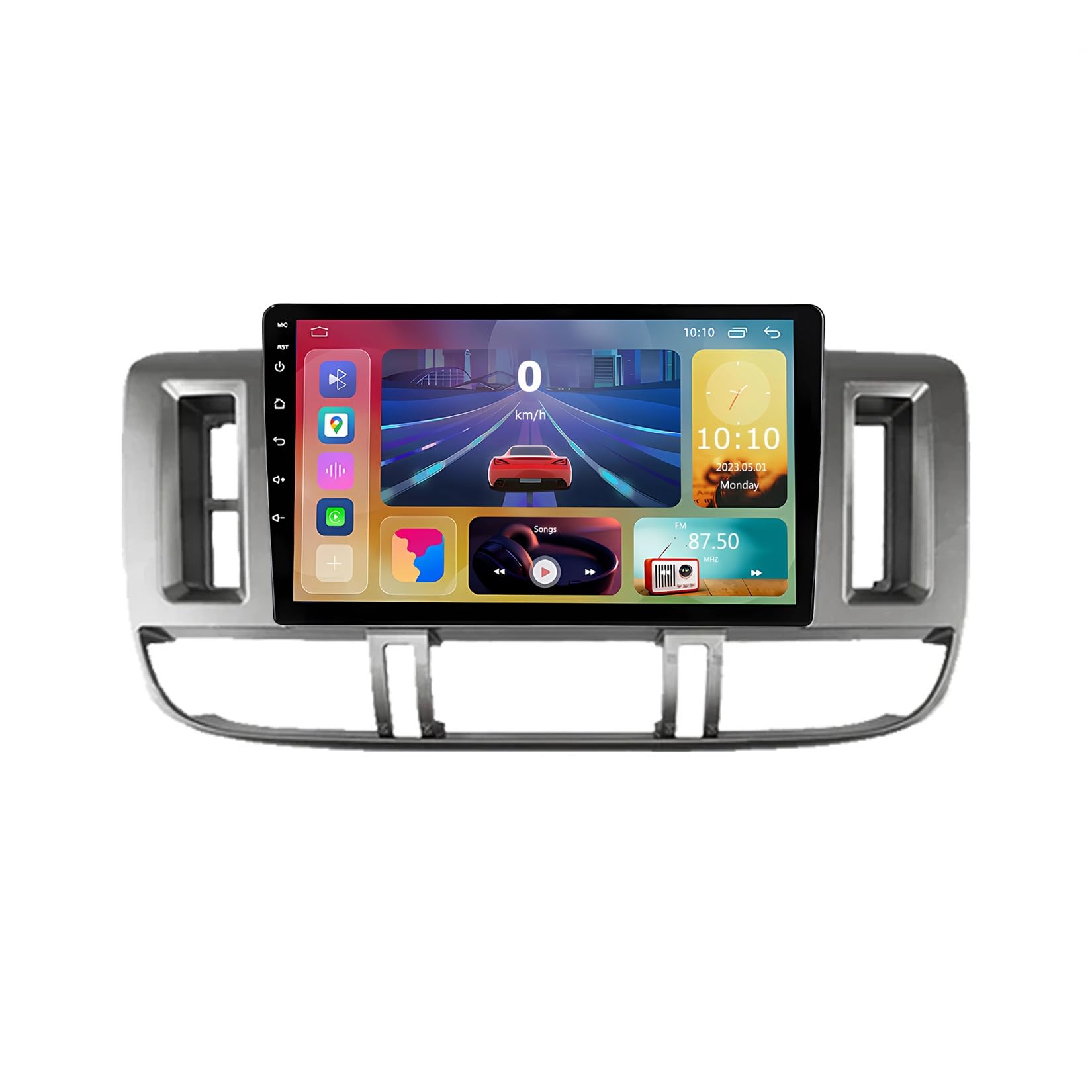 RoverOne® Autoradio GPS Bluetooth CarPlay Pour Nissan X-Trail X Trail XTrail 1 T30 2000 - 2007 Android Auto Radio Stéréo - Auto