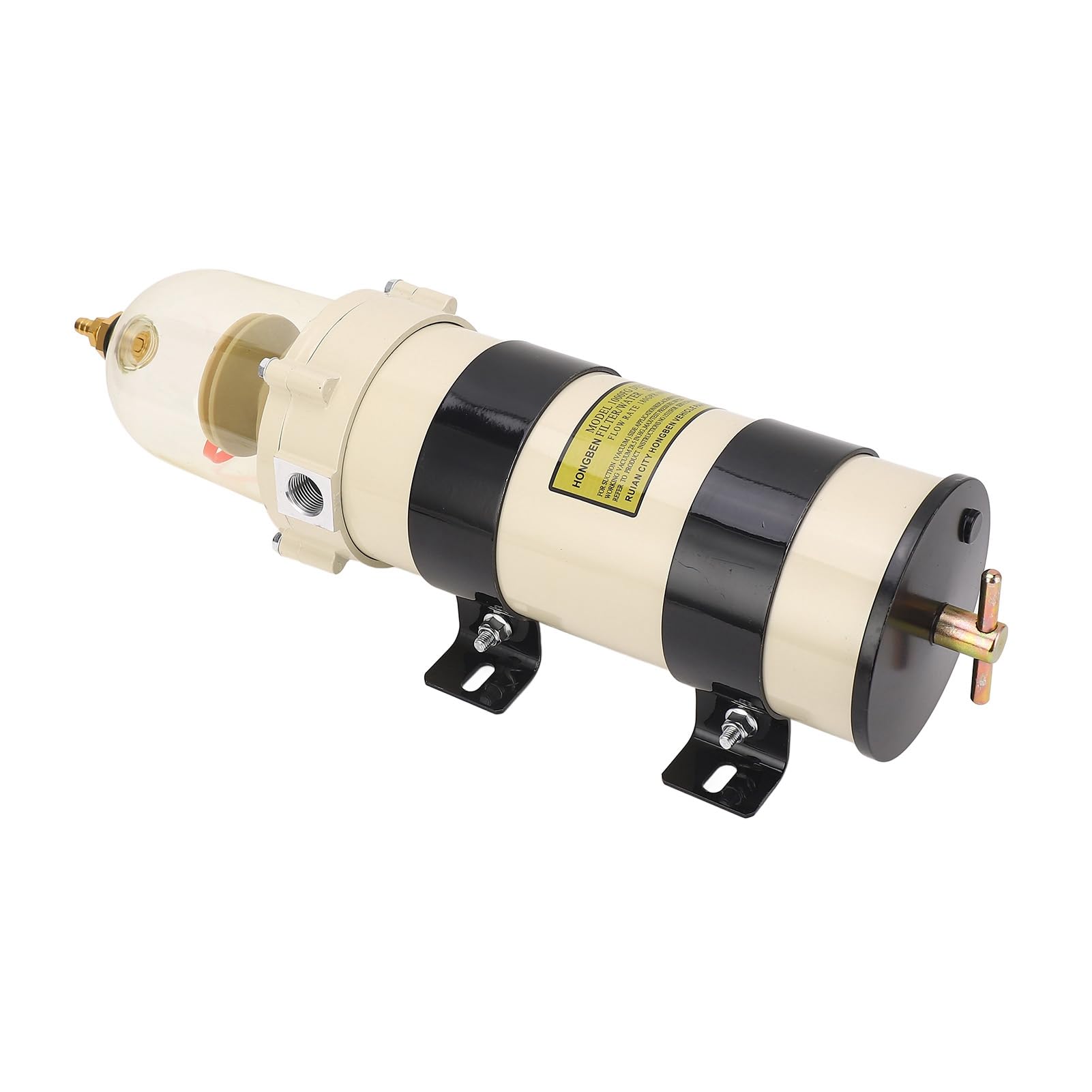 Filtro del Carburante, Separatore d'acqua 1000FG Ad Alte Prestazioni, Valutazione del Filtro 10 Micron, Larghezza 6 Pollici per Auto