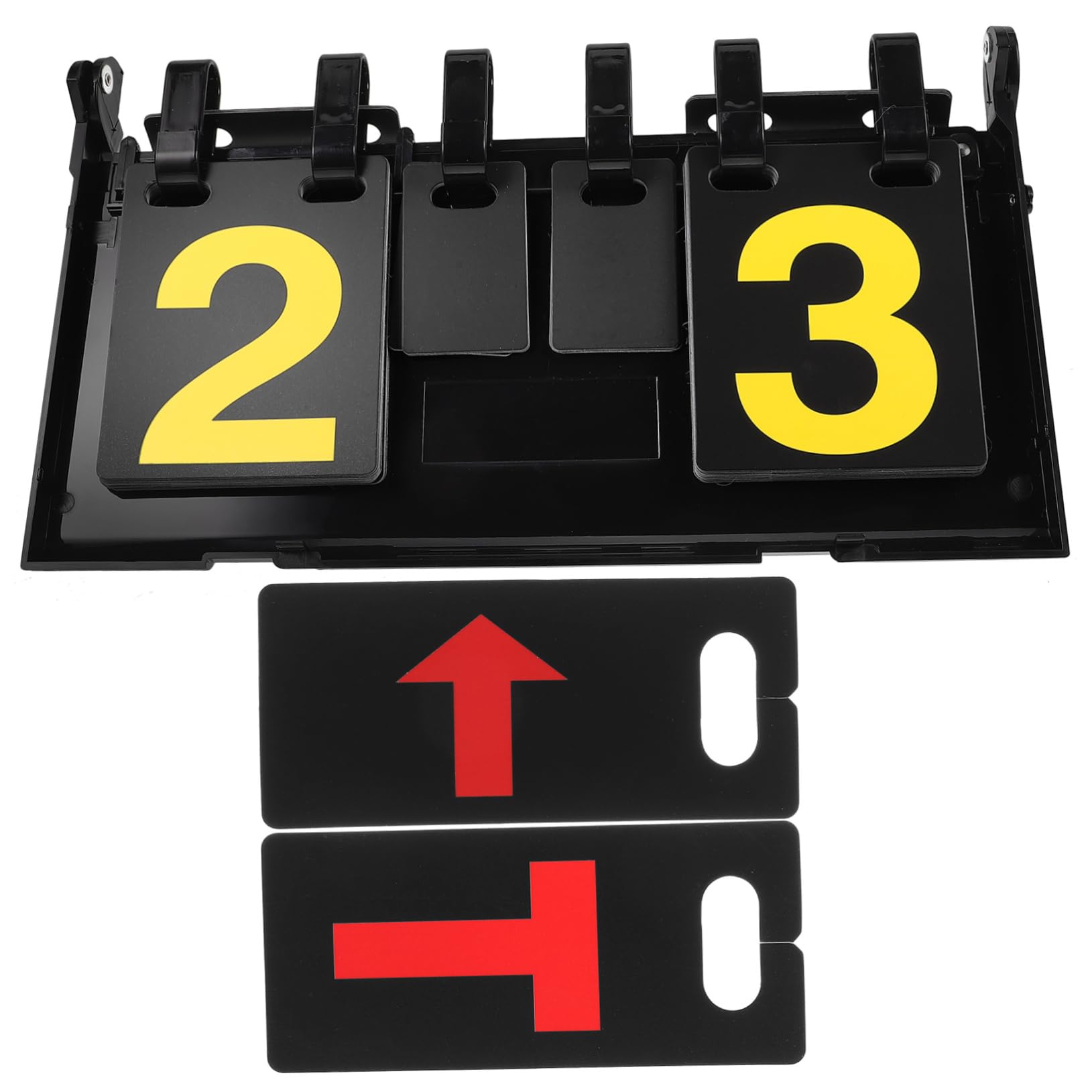 Abaodam Basketball Scoreboard Tennis Scorekeeper for Net Portable Scoreboard for Sports PVC Easy to Carry Intuitive Design