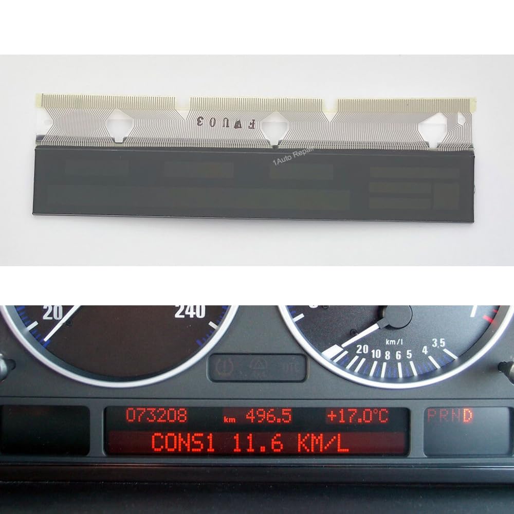 Ladedruckmessgerät, Instrumenten-Cluster-LCD-Bildschirm, passend für BMW X5 E53 E38 E39 (-2003) Armaturenbrett-Pixel-Reparatur