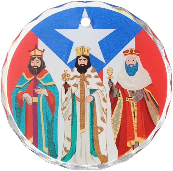 Puerto Rico 3 Kings Christmas Ornaments – Boricua Culture Hanging Tree Decorations | Celebrate Puerto Rican Traditions - Image 4