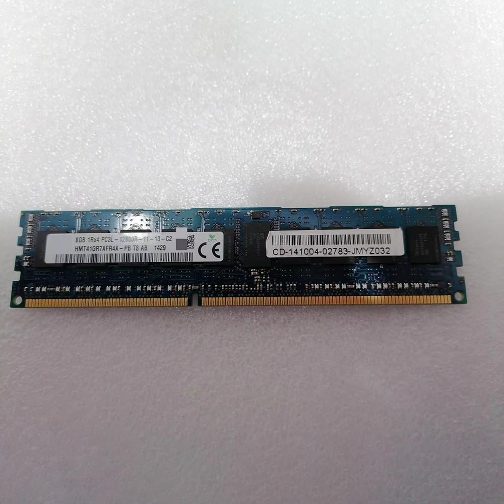 1 PCS HMT41GR7AFR4A- PB 8GB 1Rx4 PC3L-12800R 1600 REG For SKhynix Server RAM (8GB)
