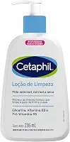Cetaphil Loção de Limpeza 236ml | Corporal e Facial | Pele Seca e Sensível | Limpeza Suave, Hidratação 48h | Glicerina, niacinamida e pantenol (pró-vitamina B5)