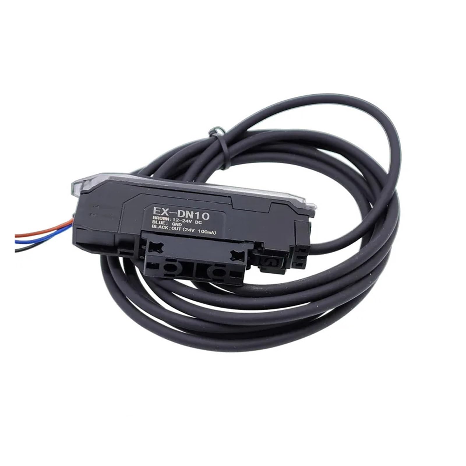 PXQCHAVLN Fiber Optic photoelectric Sensor Amplifier N22 E3X-NA11 EX-DN10 for Diffuse Reflected Beam Dual Digital Display Fast NPN FS-N18N(Ex-dn10)