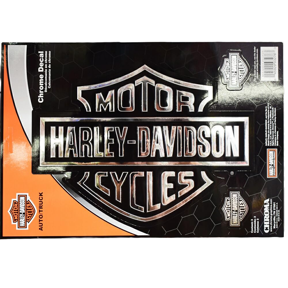 Amazon.com: Chroma 3276 Harley-Davidson Classic Emblem Decal