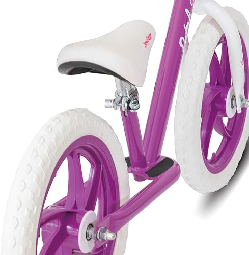 Miniatura 8 de JOYSTAR Bicicleta de equilibrio para niños de 1214 pulgadas para niños de 18 meses a 6 años, bicicletas de equilibrio ligeras con reposapiés y cesta
