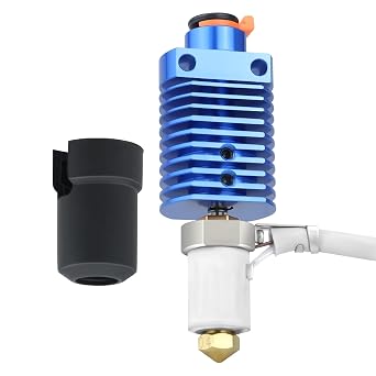 24V 115W Upgrade Rapid Heat CHC Pro Hotend Ceramic Heating Core Bimetal Heatbreak High Flow Compatible with Volcano Hotend CR10 S4 S5 Ender 3 V2 Pro Ender 5 Plus 3D Printer CHC-CR