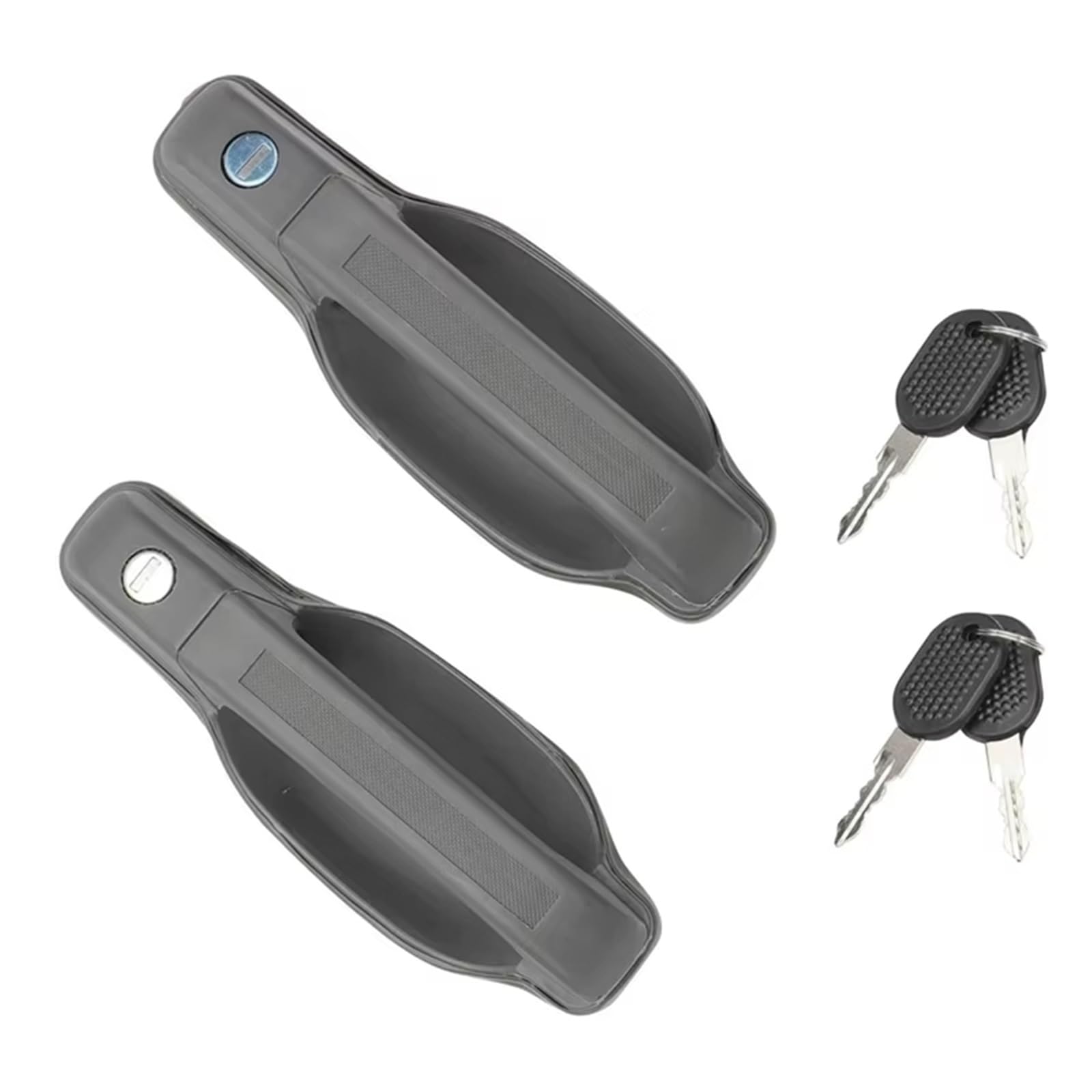 PAUZCSEC Exterior Door Handle Compatible with for Daily 2.5 2.8 1996 1997 1998 1999 Car Exterior Door Handle with Keys Accessories OEM: 93936134 93936135