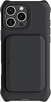 Vista 55 de Ghostek Exec - Funda tipo cartera para iPhone 15 Pro Max, compatible con accesorios MagSafe, soporte magnético desmontable para tarjetas de crédito