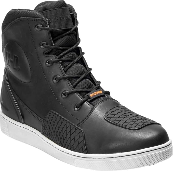 Harley-Davidson Men's Holtman 6-Inch Black Waterproof Motorcycle