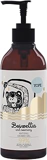 YOPE Natural Shower Gel | Boswellia Extract | Neutral pH | Plant Glycerine | Moisturising | 97% Natural Ingredients | Vegan | Cruealty Free | Boswellia & Rosemary 400ml