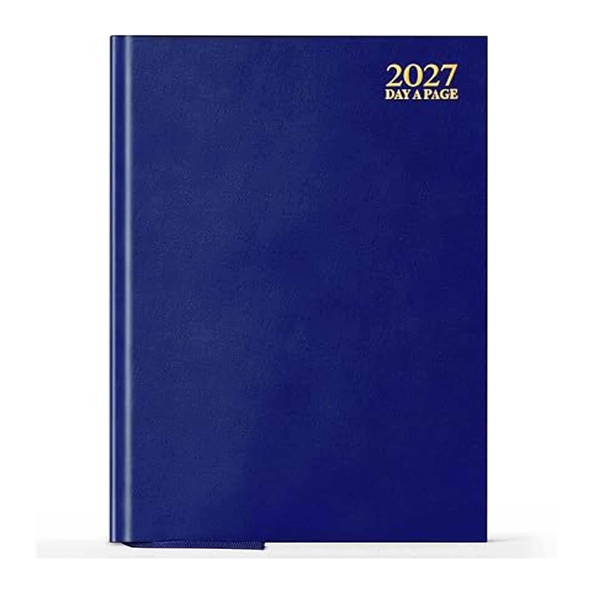 AIBULO A4 2027 Day A Page Blue Diary Hardback