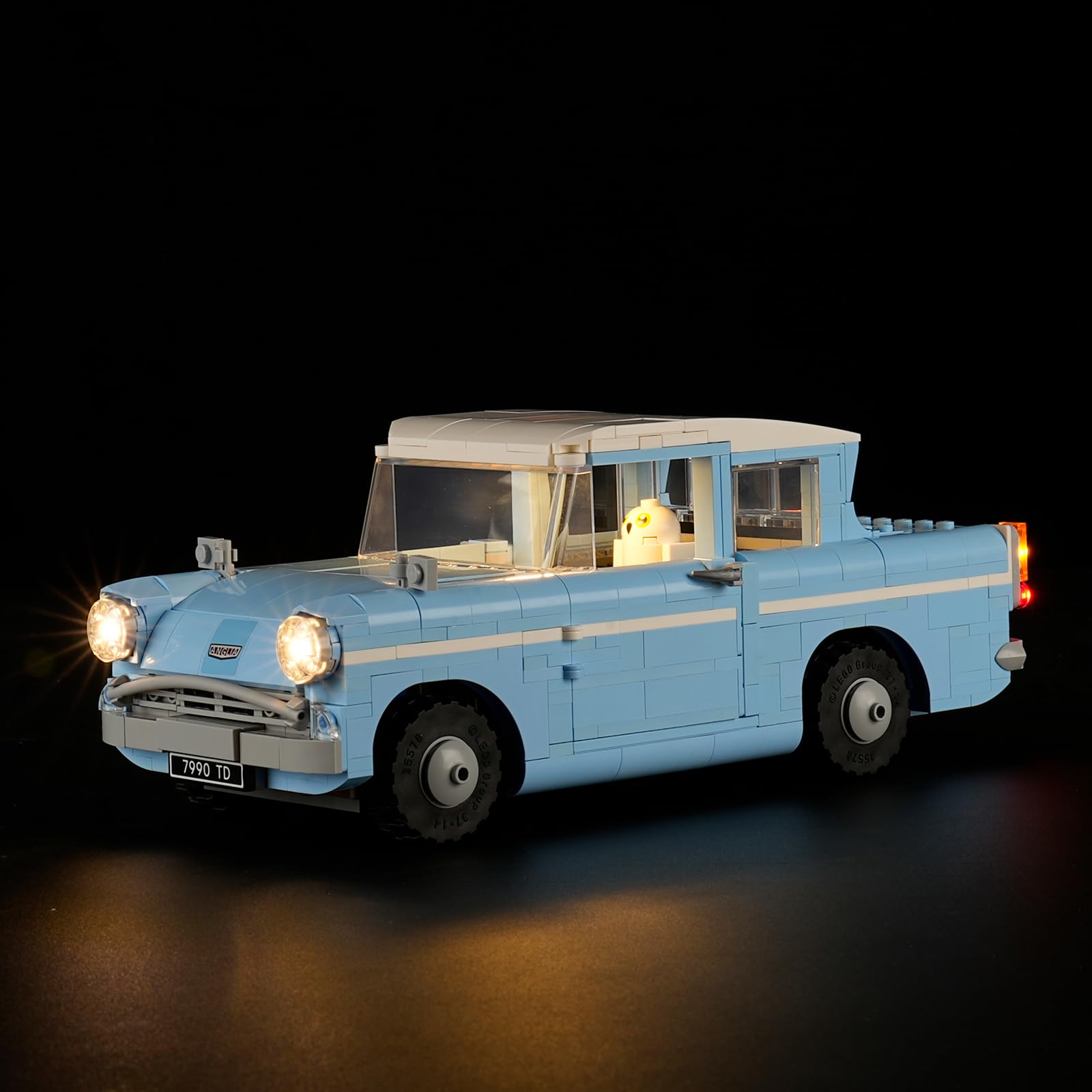 LIGHTAILING Led Light for Lego-76470 Enchanted Flying Ford Anglia - Easy Install, Hidden Wiring, Home Decor & Gift-Ready (Model Not Included)