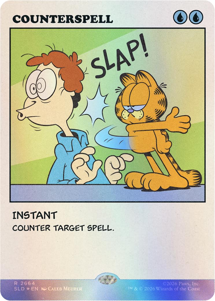 マジック：ザ・ギャザリング Secret Lair Garfield FOIL Magic: The Gathering Secret Lair x Garfield: As Intended