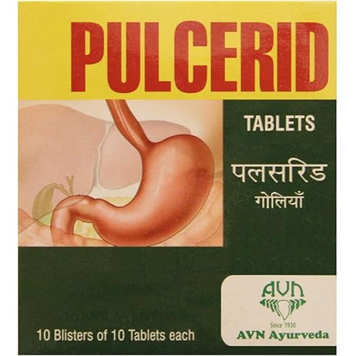 Pulcerid Relief - 100 Tablets