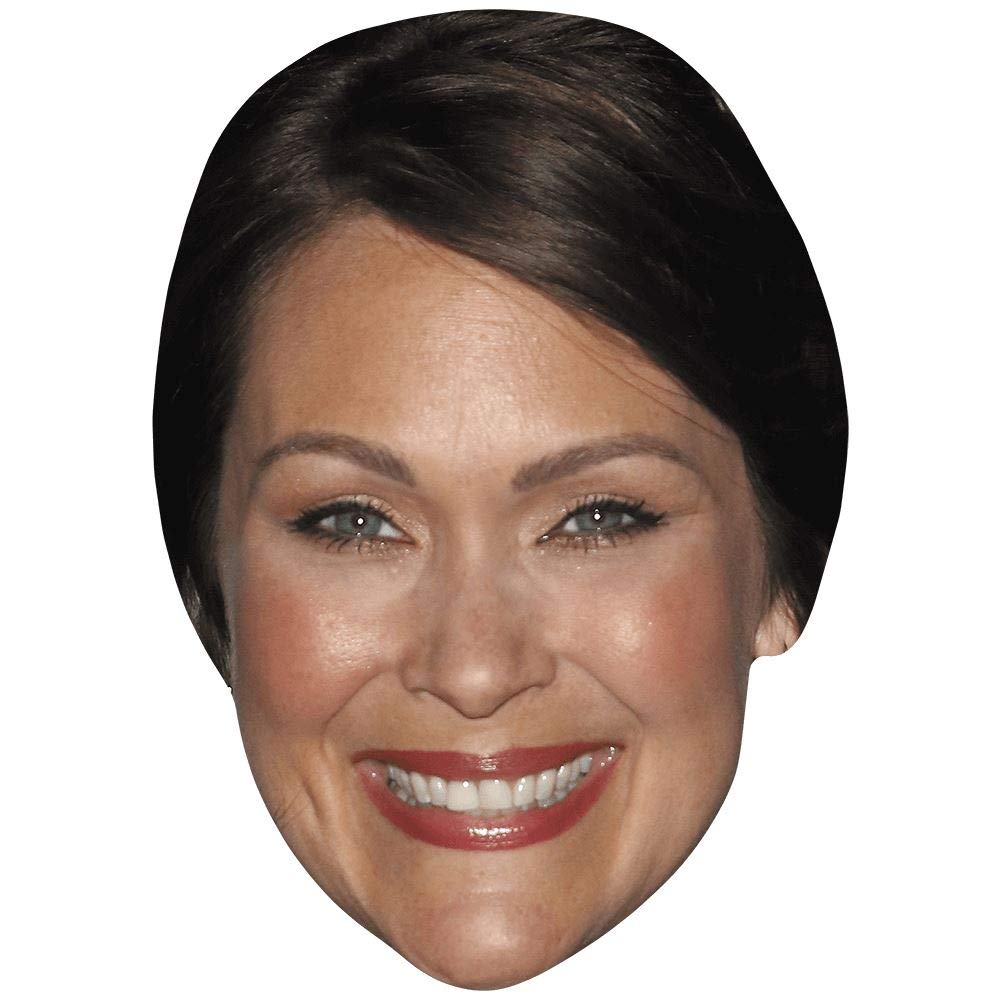 Amber Nash (Smile) Celebrity Mask, Flat Card Face, Fancy Dress Mask