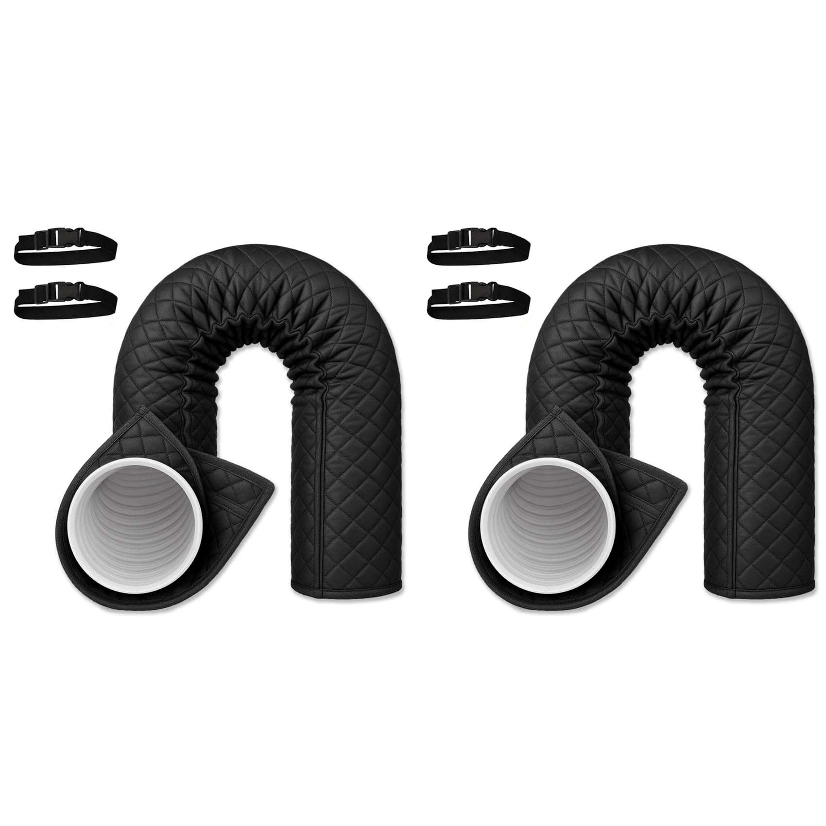 Hndhbfgrt 2X Portable AC Hose Insulation Sleeve Portable Air Conditioner Hose Cover for 5.8inch to 6inch Diameter Exhaust Hose
