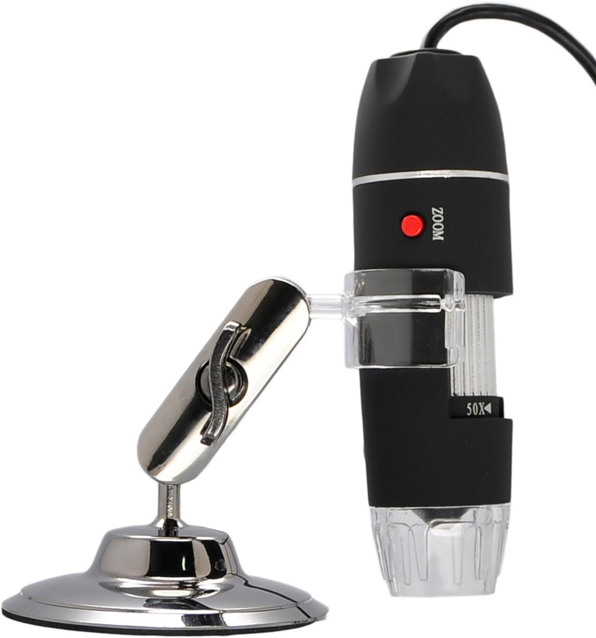 VISIONWIDE® Handheld 500X 2MP USB 8 LED Optical Zoom Digital Microscope Endoscope Video Camera