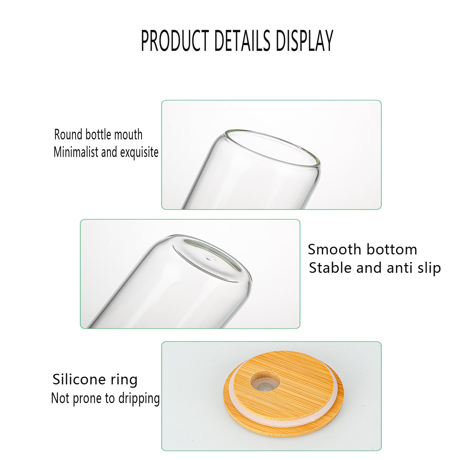 Auntie Glass Cups with Lids - Gifts for Mom! -4