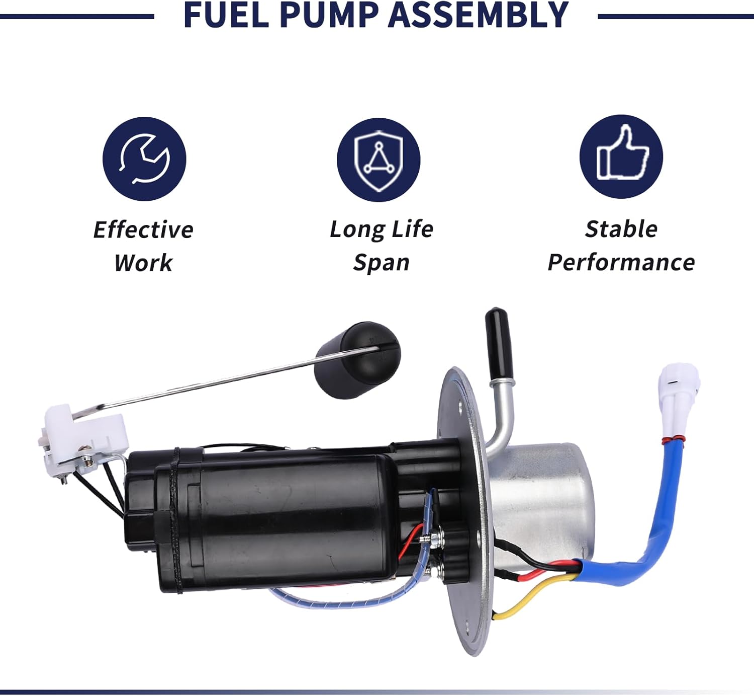 15100-01H00 Fuel Pump Module Assy Assembly Compatible with Suzuki GSXR600 GSXR750 GSXR-600 GSXR-750 2006 2007 Electrical Replace 1510001H00 15100 01H00