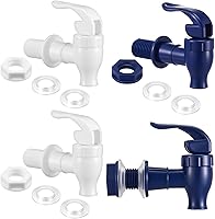 Vista 7 de Honoson 12 juegos de grifos de repuesto sin BPA, palancas de boquilla reutilizables para válvula de grifo para riego al aire libre, barril