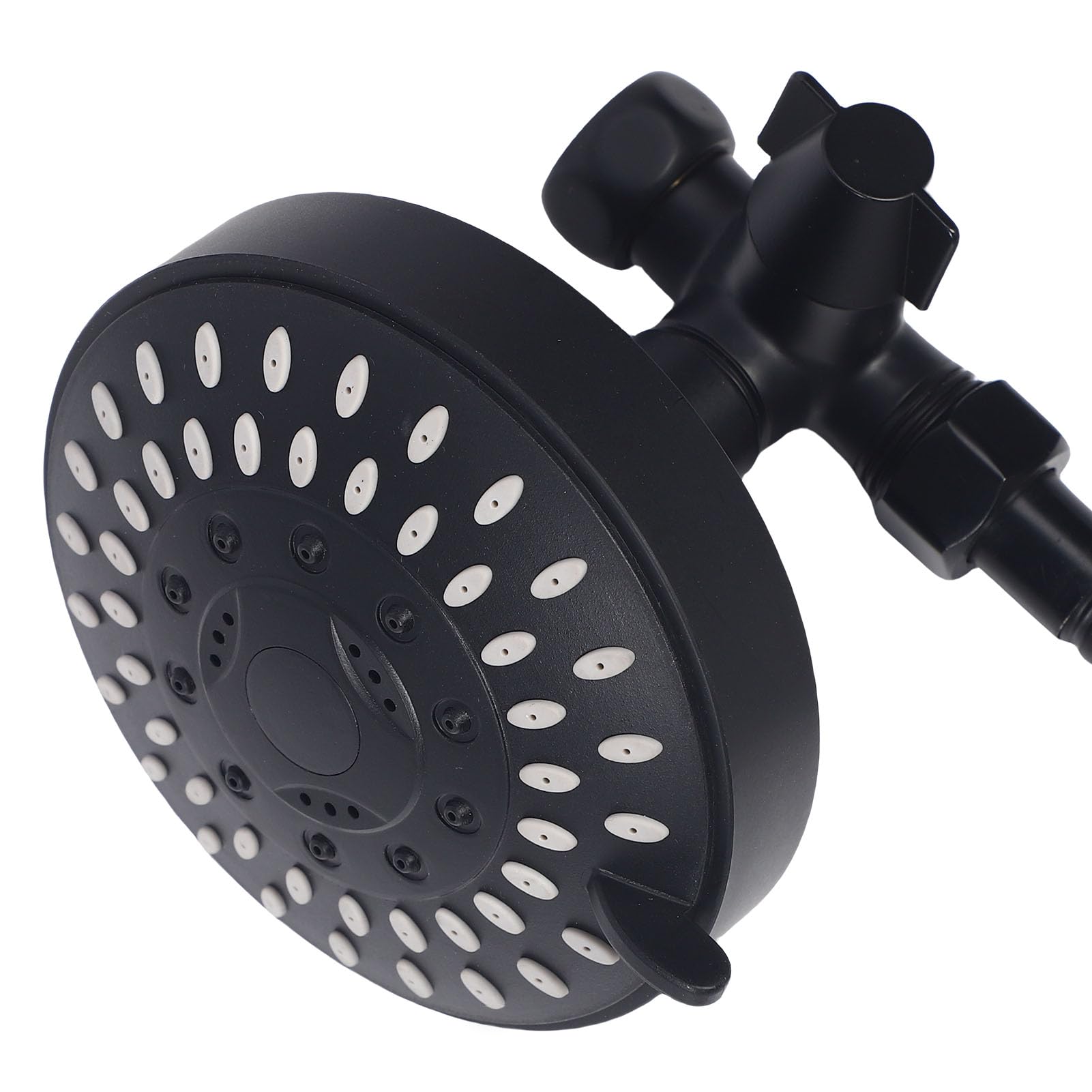 GLOGLOW Cabezales de Ducha Dobles 7 Modos de Pulverización de Cabezal de Ducha para Parejas de Alta Presión Cabezales de Dobles para Parejas con Diseño Ajustable de Mano