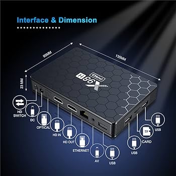 テレビボックス　tvbox TV98 ATV Smart TV Box Android 13.0 Allwinner H313