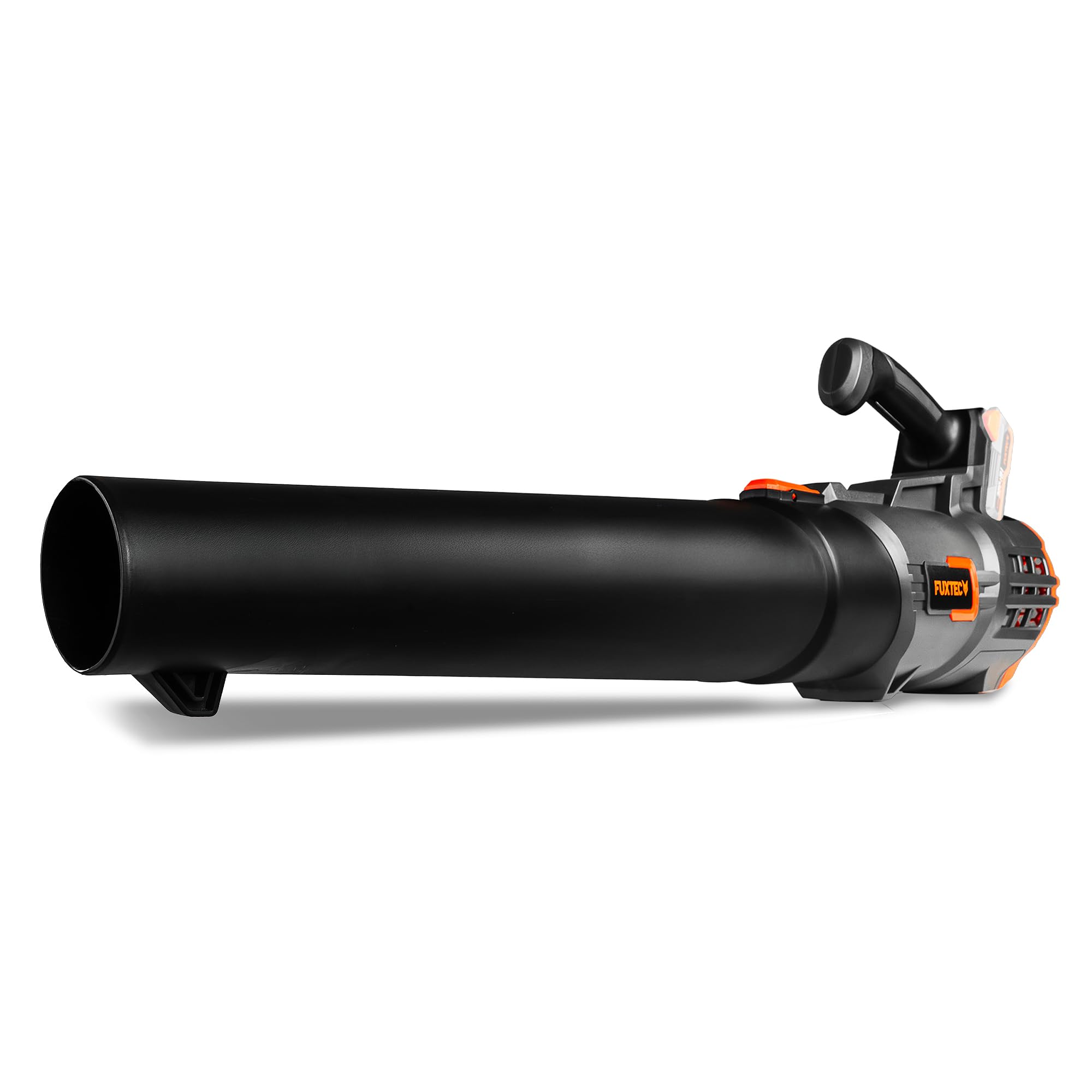 Soplador de Hojas a batería FUXTEC FX-E1LB20. Se Entrega sin batería ni Cargador. 20V 210W - inalámbrico para el jardín, la acera y el Camino - silencioso - hasta 38m/s