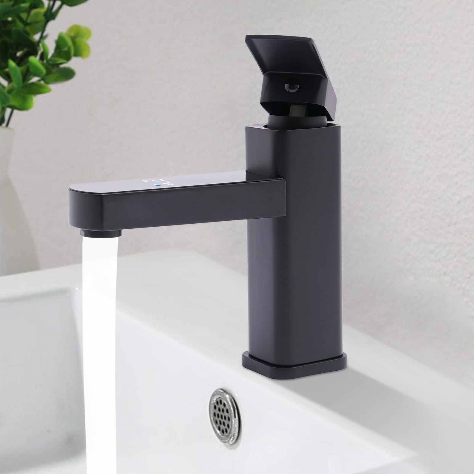 Robinet pour salle de bain et douche mitigeur noir pour rénover la maison