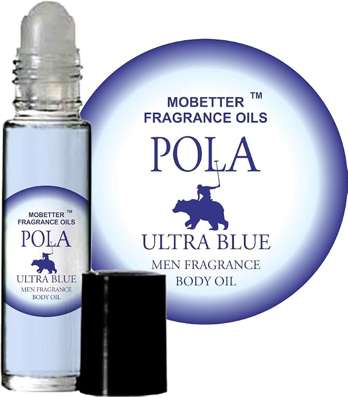 MOBETTER FRAGRANCE OILS Óleo corporal perfumado Pola Ultra Blue para homens