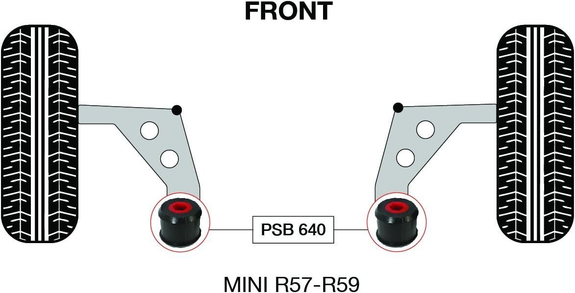 mini boccola della forcella della bicicletta