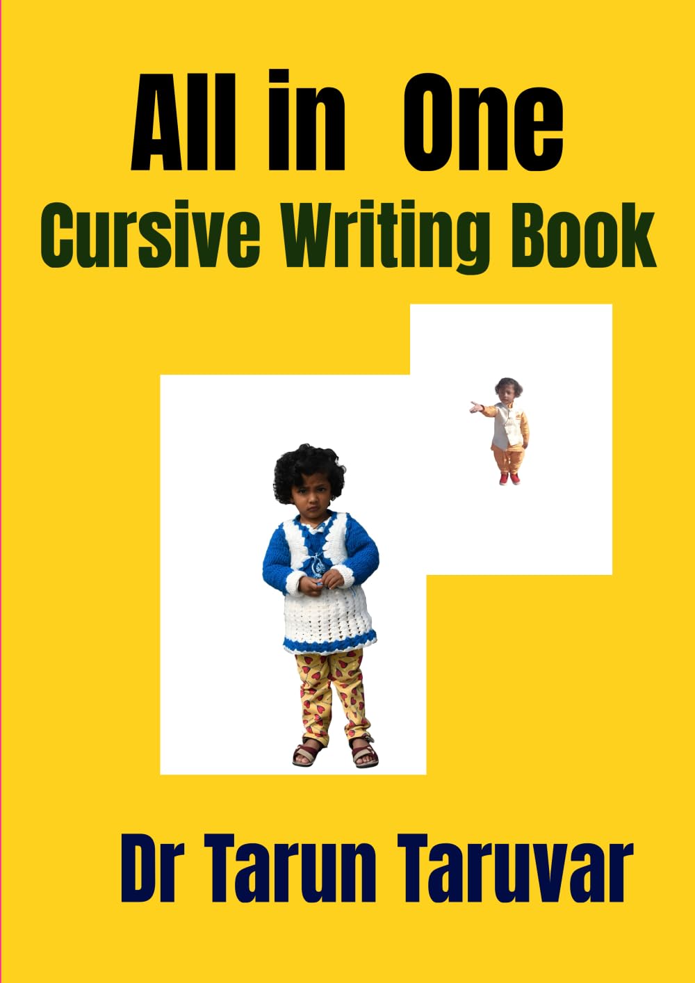 All in One Cursive Writing Writing Book: English Colour Cursive Writing Book/Children Cursive Writing Notebook/Kids Cursive Writing Book/Cursive ... Book/Beginners Cursive Writing Book/Notebook