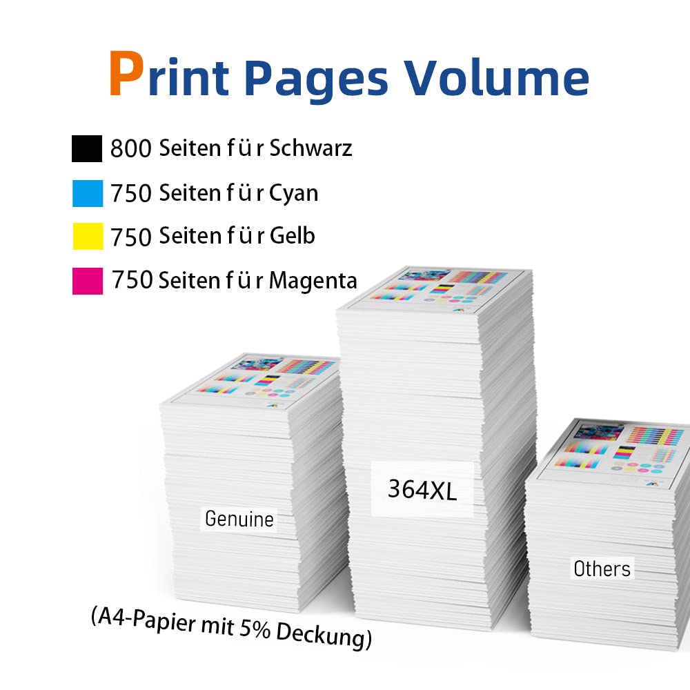 Cartucce Hp 305 Nero E Colore D&C 10x Cartucce Compatibili D 039 Inchiostro Sostituzione Per 312869 - Foto 5