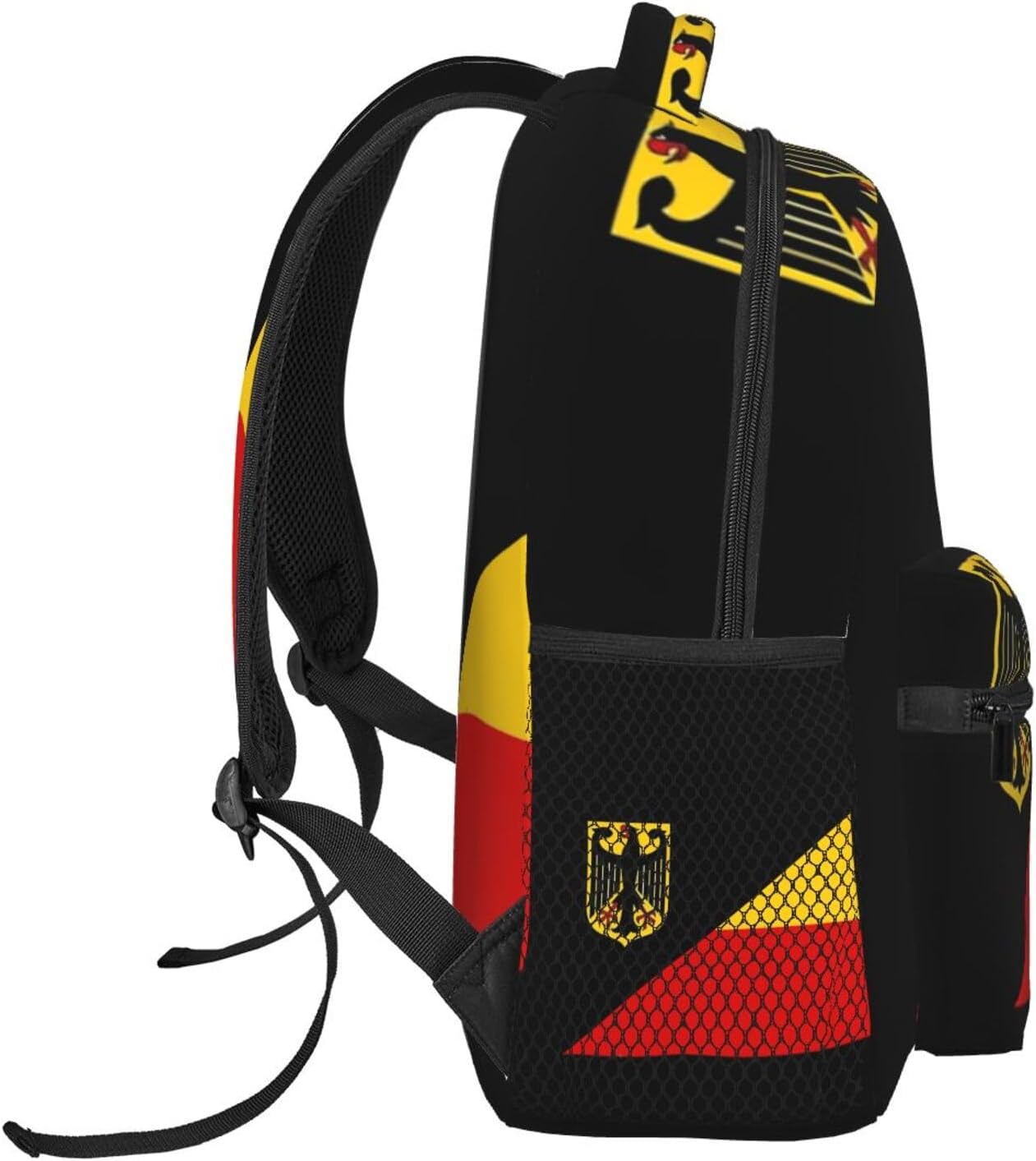 ASYG Germany Backpack German Laptop Backpack Flag Tablet Travel Picnic Travel Bag Laptop Bag German Flag Bag