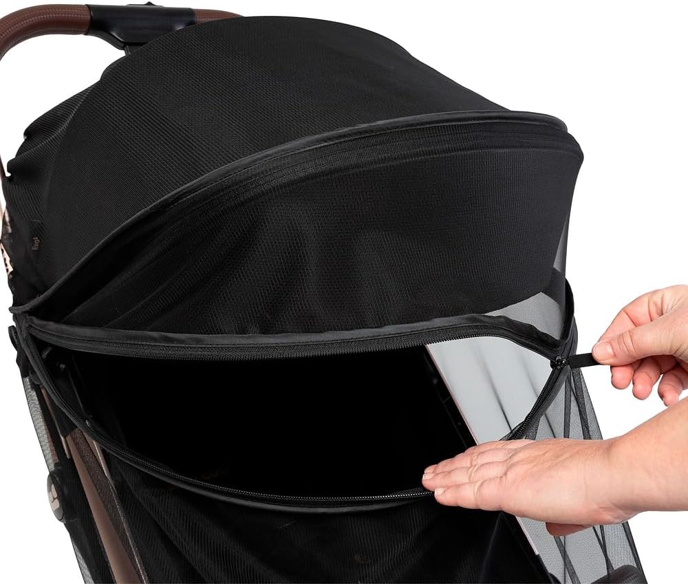 Travel System Maxi-Cosi, Eva³, Essential Black Champagne