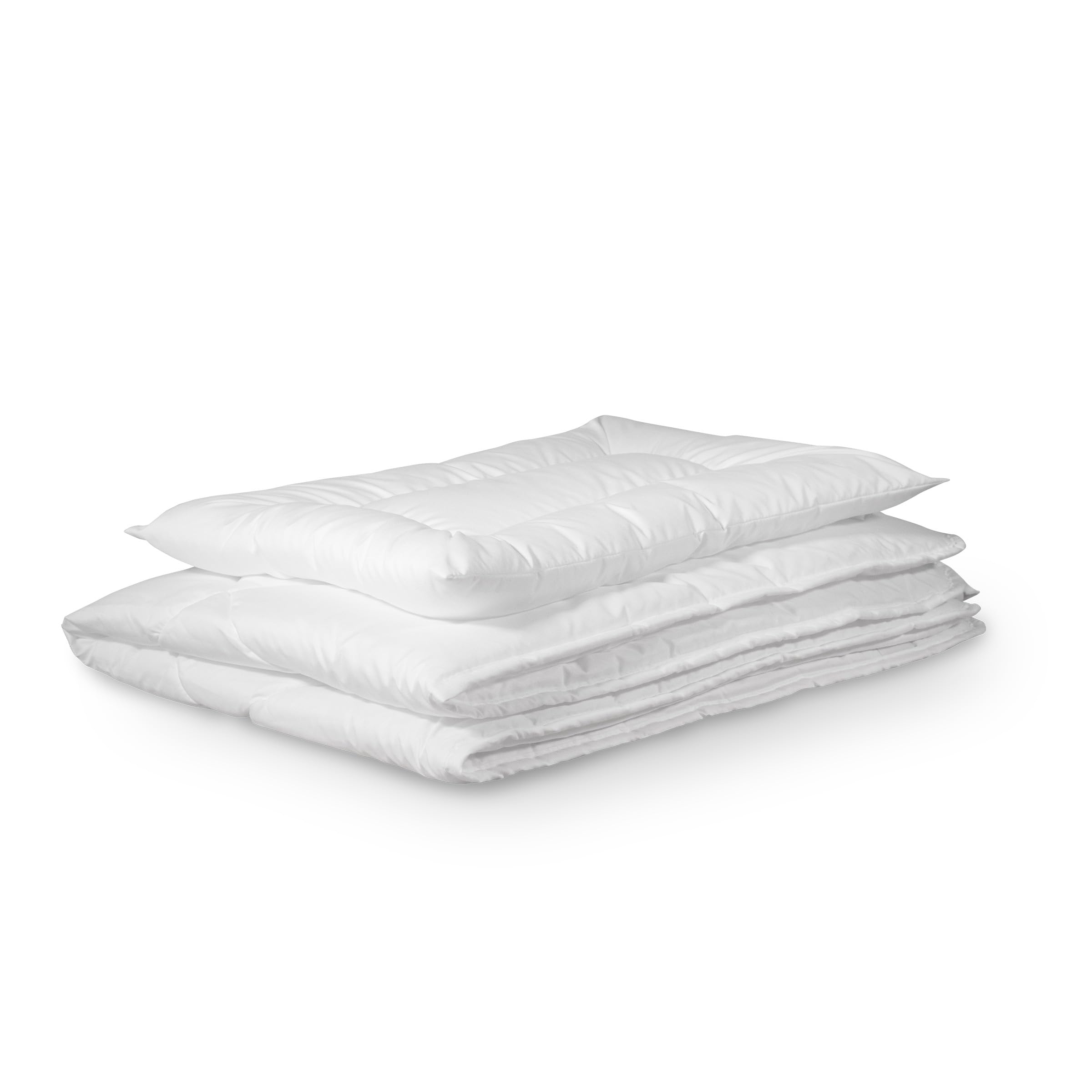 Ehrenkind Steppbett + Kopfkissen – Kinder-Steppbetten-Set 100x135 cm + 40x60 cm