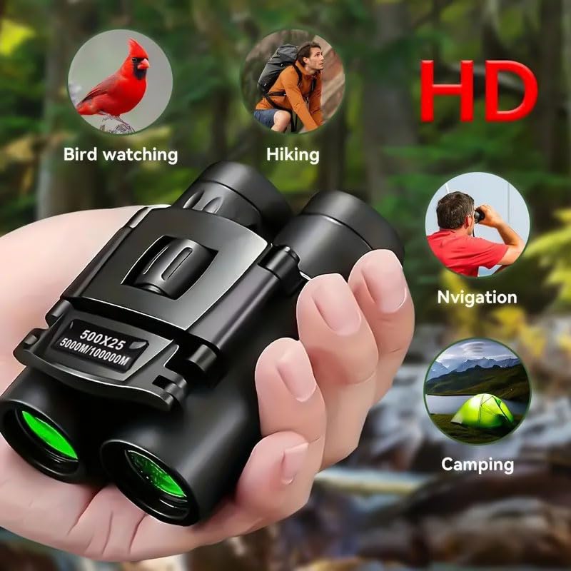 Binoculares Mini 500x25 Impermeables para Adultos y Niños miniatura 3