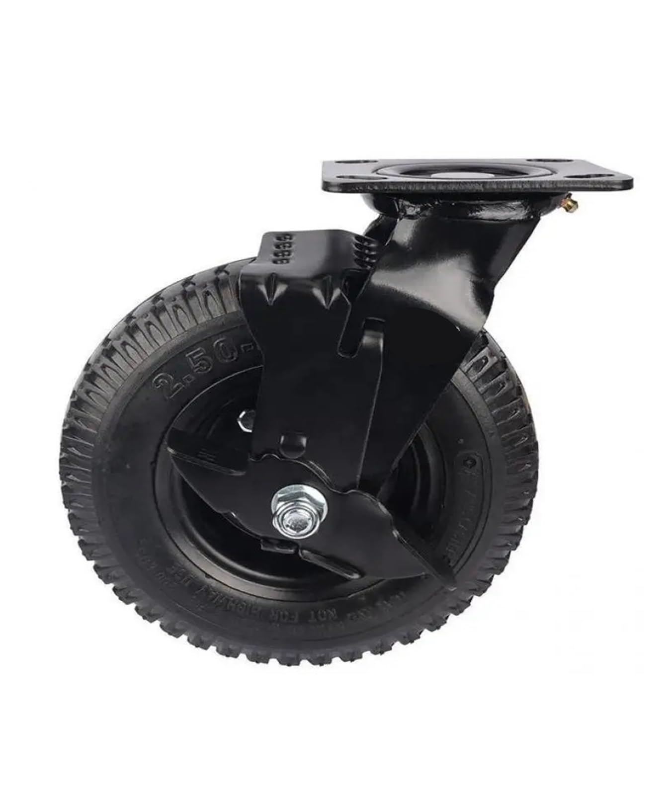 1 roulette gonflable en caoutchouc robuste de 20,3 cm
