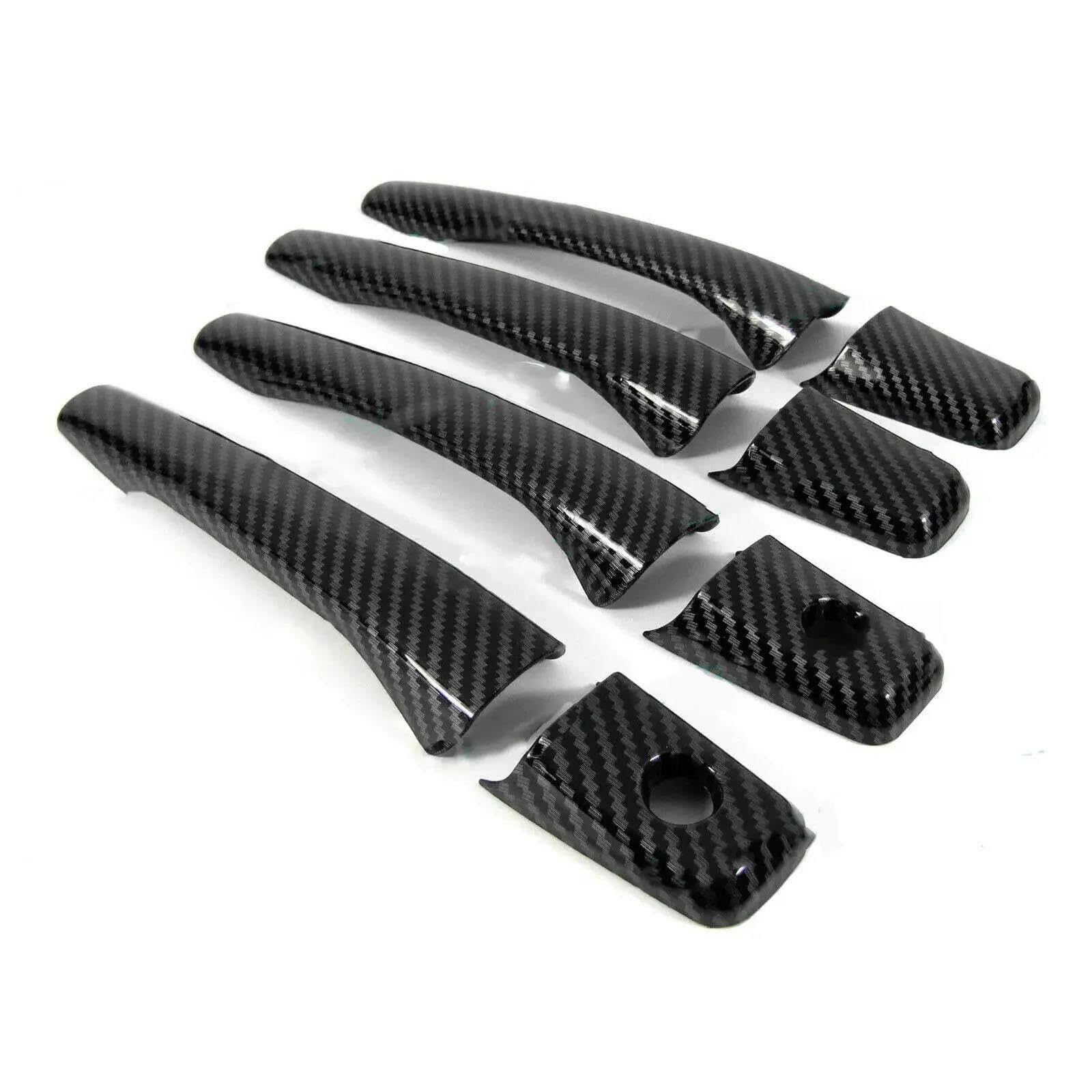 NOHEEU Car Exterior Door Handle Cover Decorative Replacement Parts for Mitsubishi for Lancer EVO 2002-2007