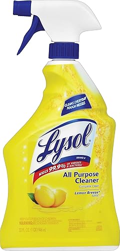 Miniatura 2 de Lysol Spray limpiador multiusos, brisa de limón, 32 onzas