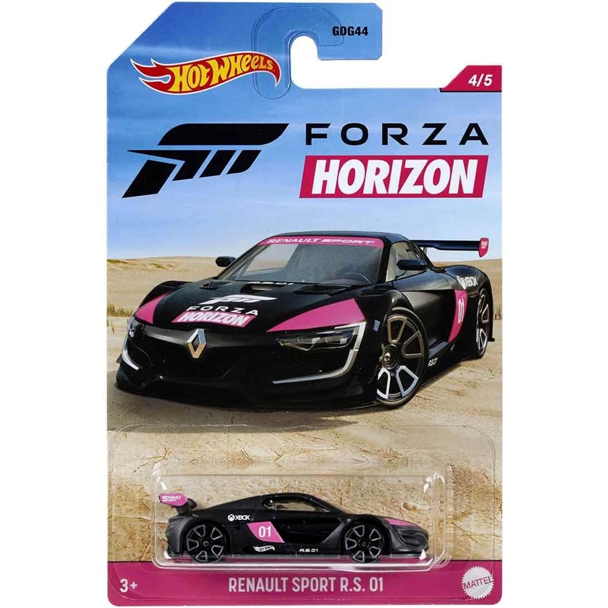ミニカー Hot Wheels RENAULT SPORT R.S. 01 Hot Wheels - Renault Sport R.S. 01 - HW Turbo 3/5 - HKJ38