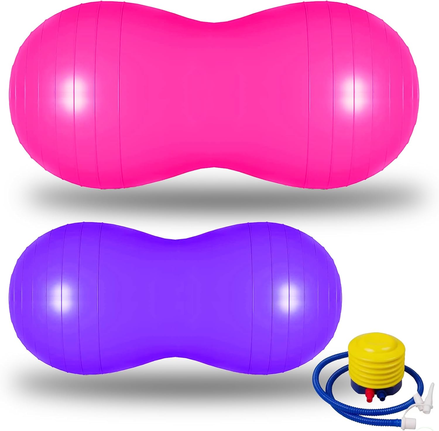 Bailiyake 2 Packs Peanut Ball,Peanut Exercise Ball,Peanut