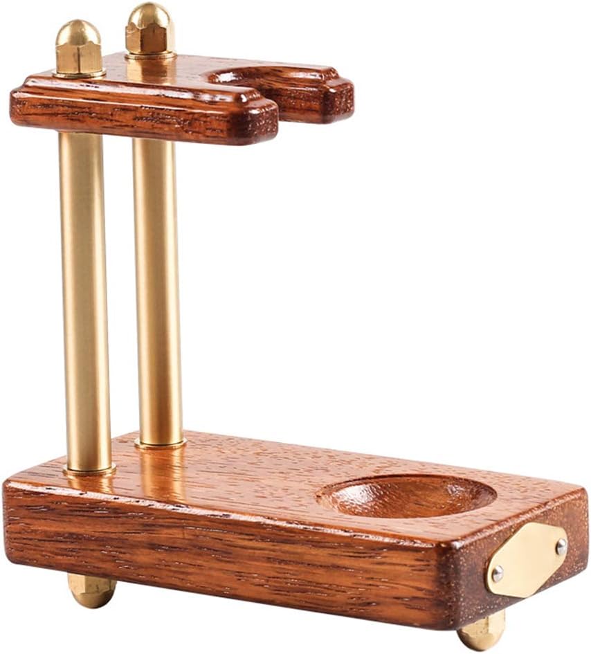 Smoking Pipe Rack,PortableTobacco Pipe Holder Universal Wooden Pipe Stand for 1 Tobacco Smoking Pipes
